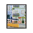 Lisbon Framed Canvas Print Gallery Image 6