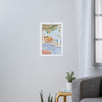 Lisbon Skyline Art Print Gallery Image 3