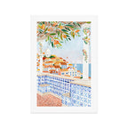 Lisbon Skyline Art Print Gallery Image 1