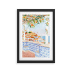 Lisbon Skyline Framed Art Print Gallery Image 2