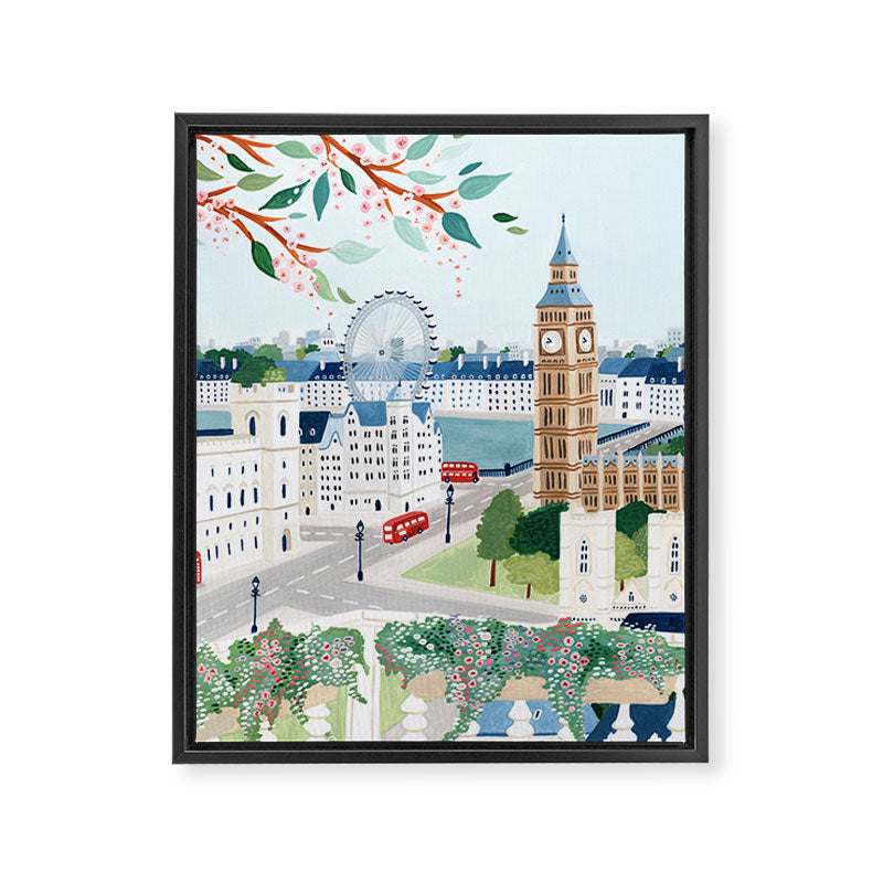 London, England Framed Canvas Print Gallery Image 6