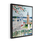 London, England Framed Canvas Print Gallery Image 2