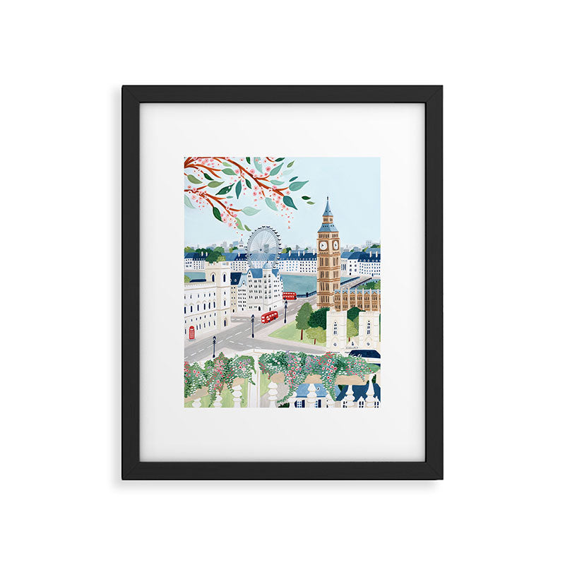 London, England Framed Art Print Gallery Image 1