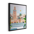 Marrakech Morocco Framed Canvas Print Gallery Image 2