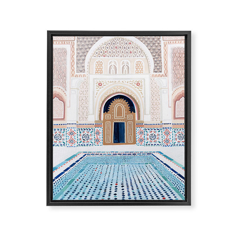 Marrakech, Morocco Framed Canvas Print Gallery Image 6