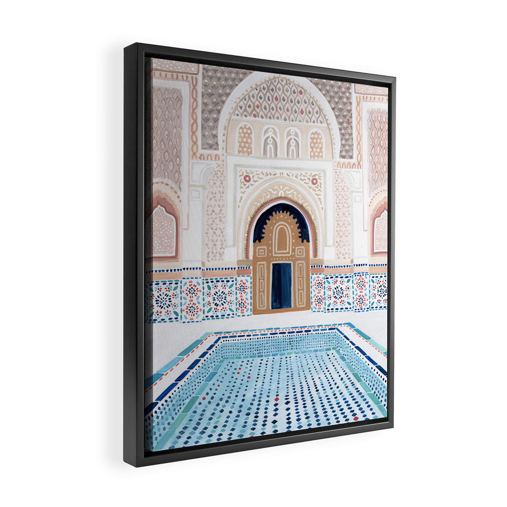 Marrakech, Morocco Framed Canvas Print Gallery Image 2