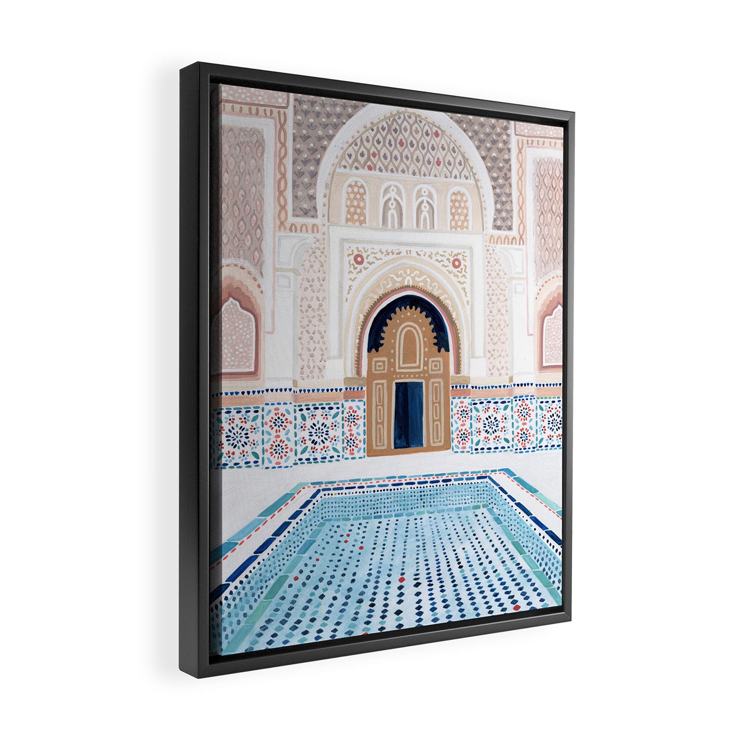 Marrakech, Morocco Framed Canvas Print Gallery Image 2