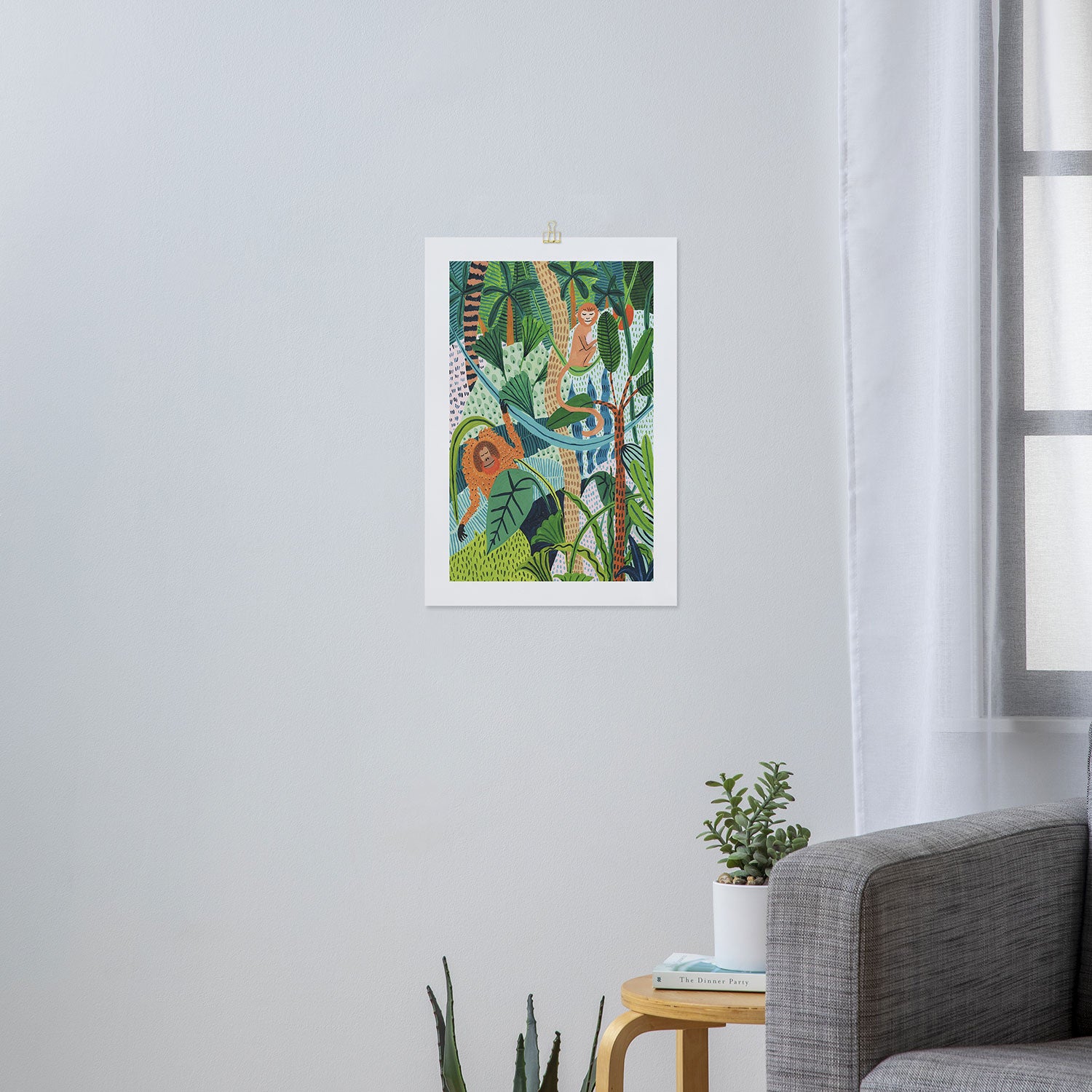 Monkey Pals Art Print Gallery Image 3