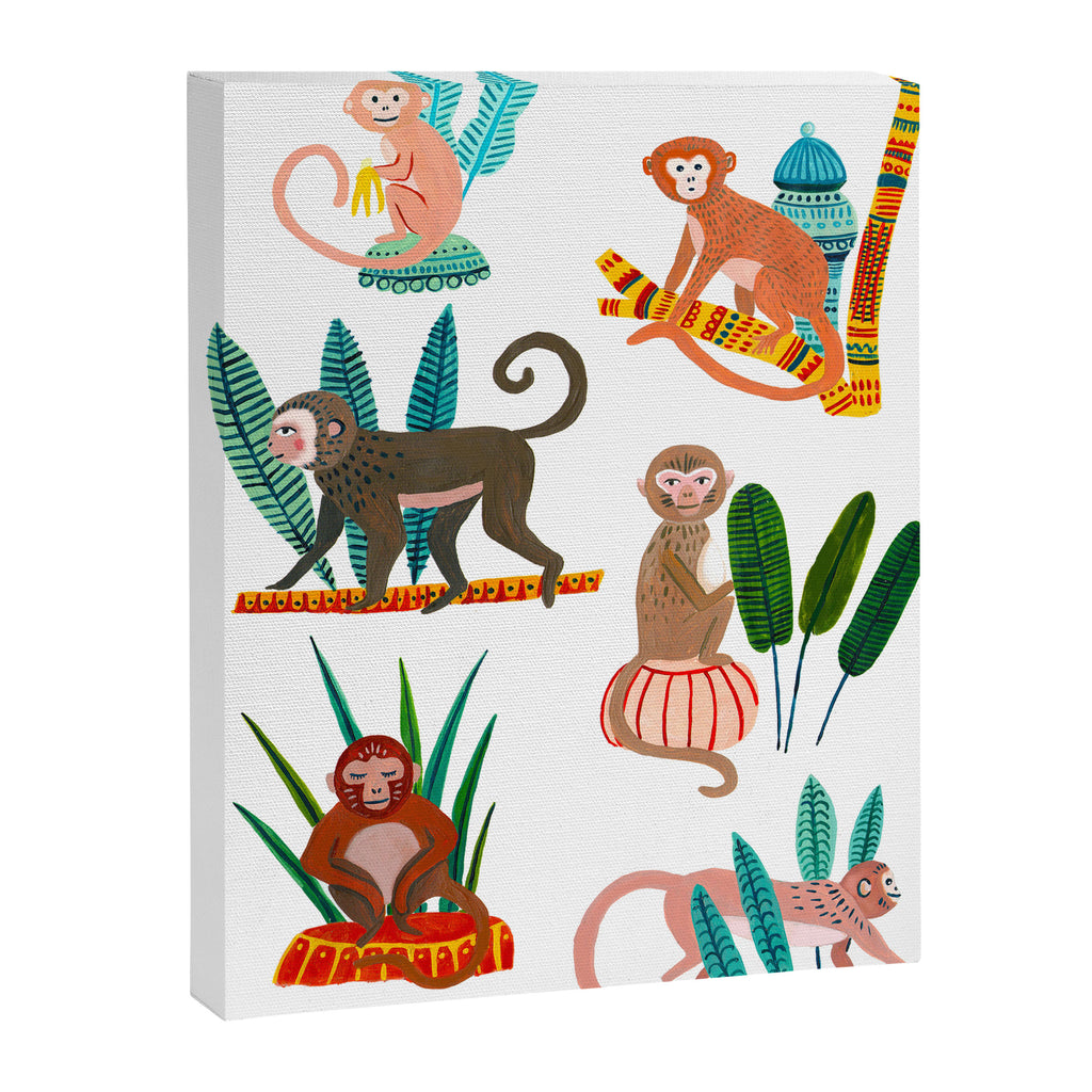 Monkeys of Malaysia Canvas Print Gallery Image 6