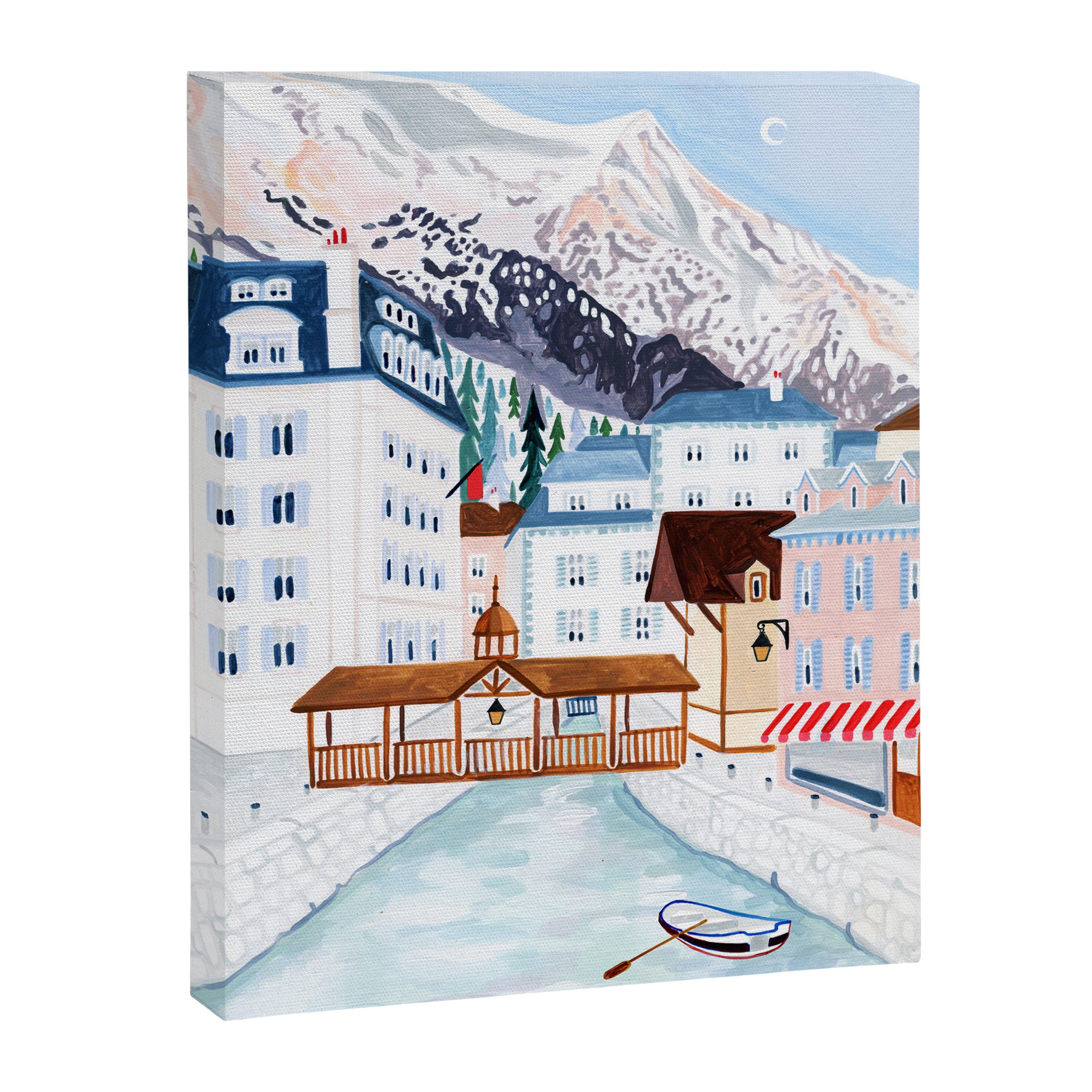 Mont Blanc, France Canvas Print Gallery Image 6