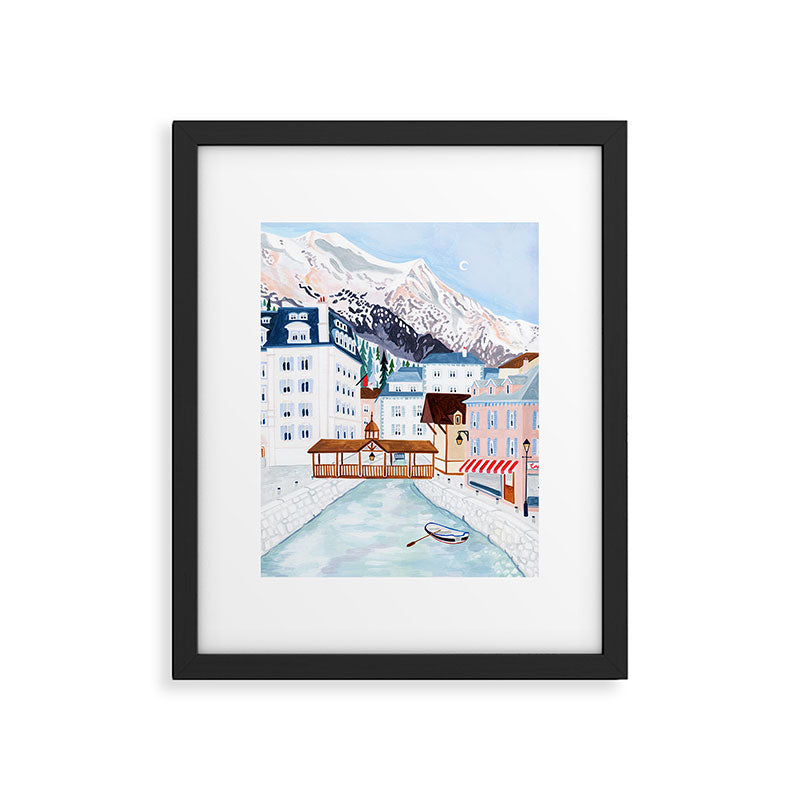 Mont Blanc, France Framed Art Print Gallery Image 5