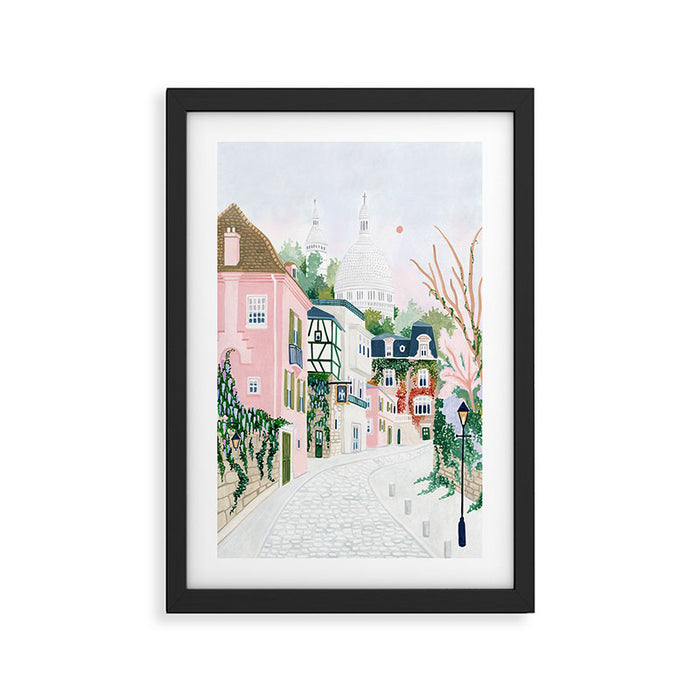 Montmartre, Paris Framed Art Print Gallery Image 1