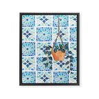 Moroccan Tiles Framed Canvas Print Gallery Image 6