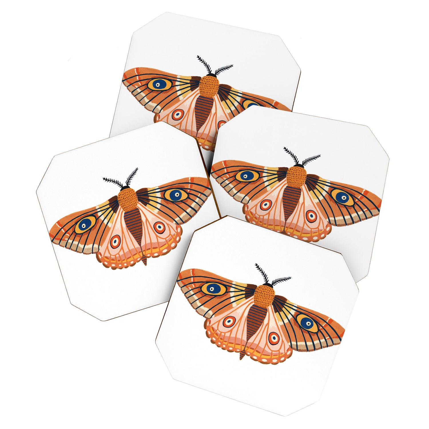 Moth Coaster Gallery Image 1
