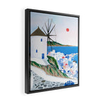 Mykonos, Greece Framed Canvas Print Gallery Image 2