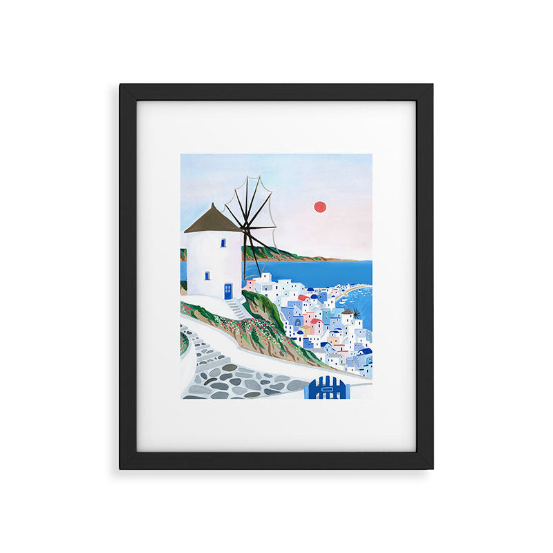 Mykonos, Greece Framed Art Print Gallery Image 4