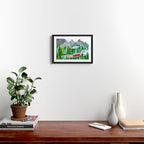 New Zealand Camper Framed Art Print Gallery Image 2