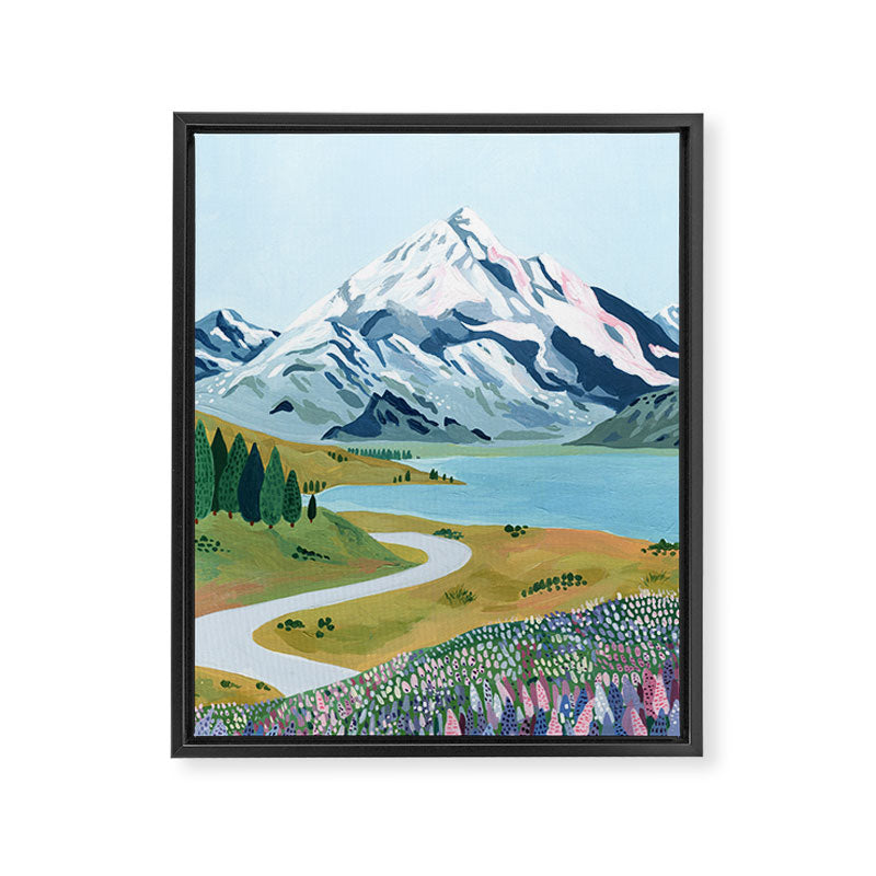 New Zealand Framed Canvas Print Gallery Image 6