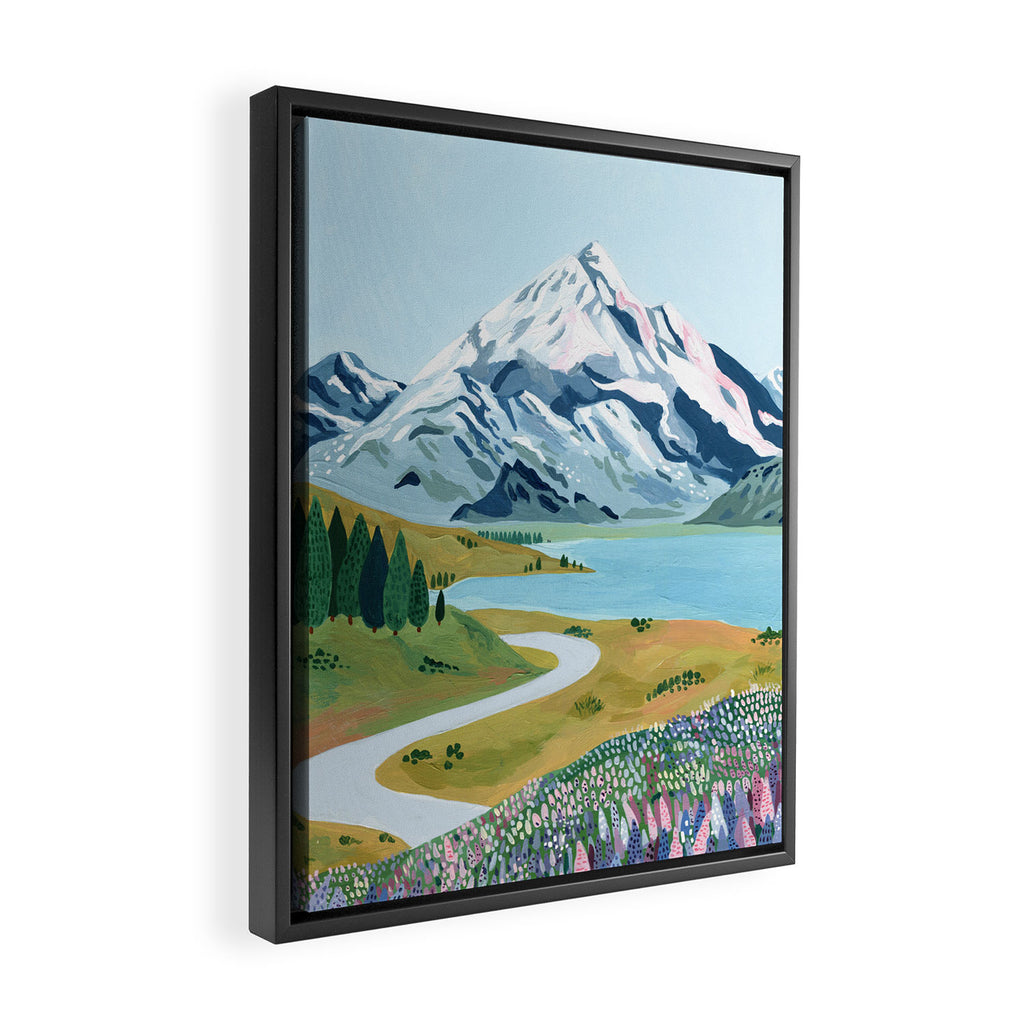 New Zealand Framed Canvas Print Gallery Image 2