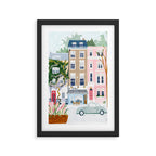 Notting Hill, London Framed Art Print Gallery Image 2