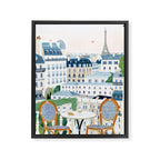 Paris Framed Canvas Print Gallery Image 6