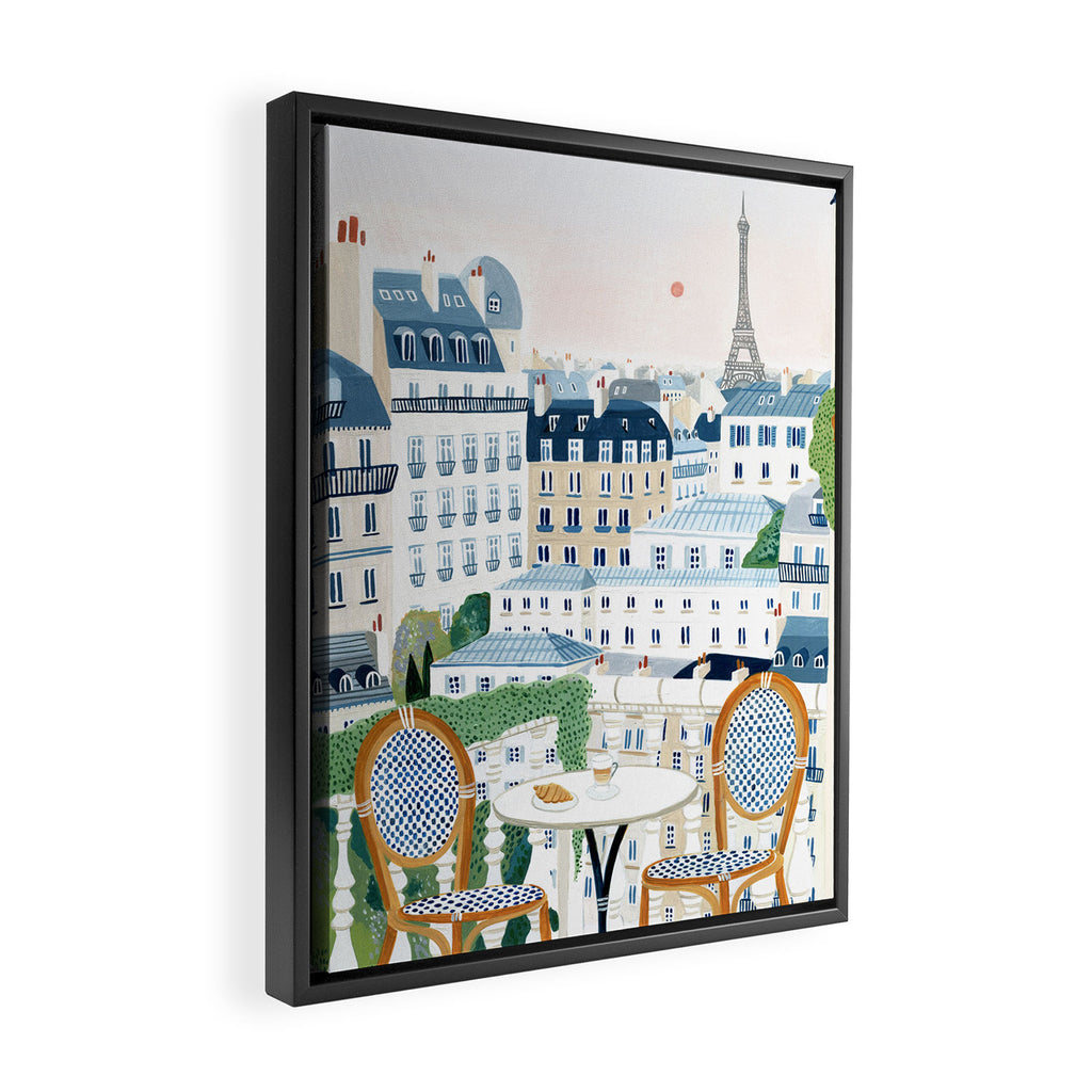 Paris Framed Canvas Print Gallery Image 2