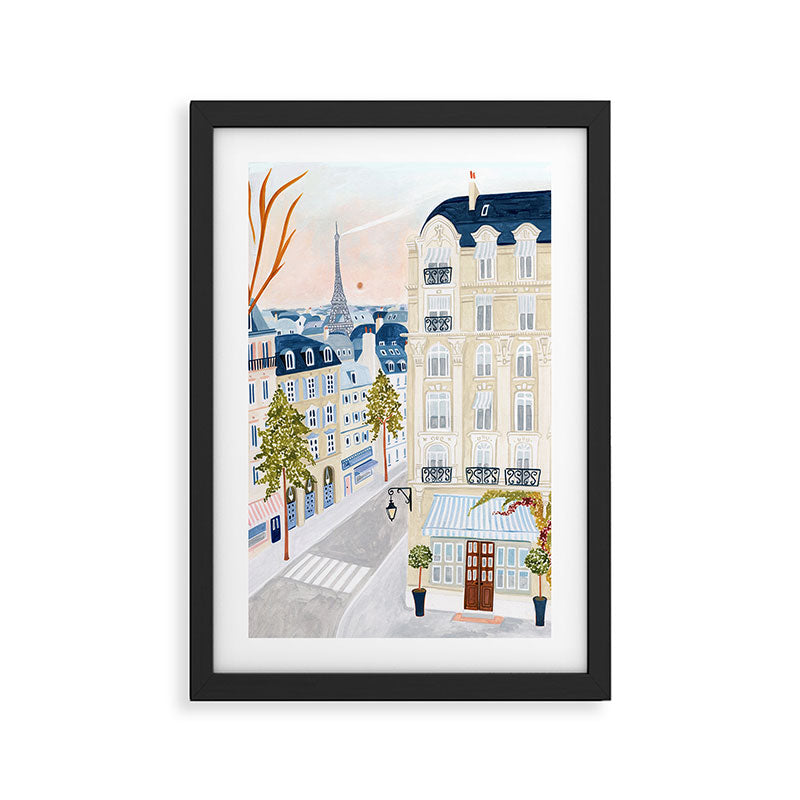 Paris Skyline Framed Art Print Gallery Image 2