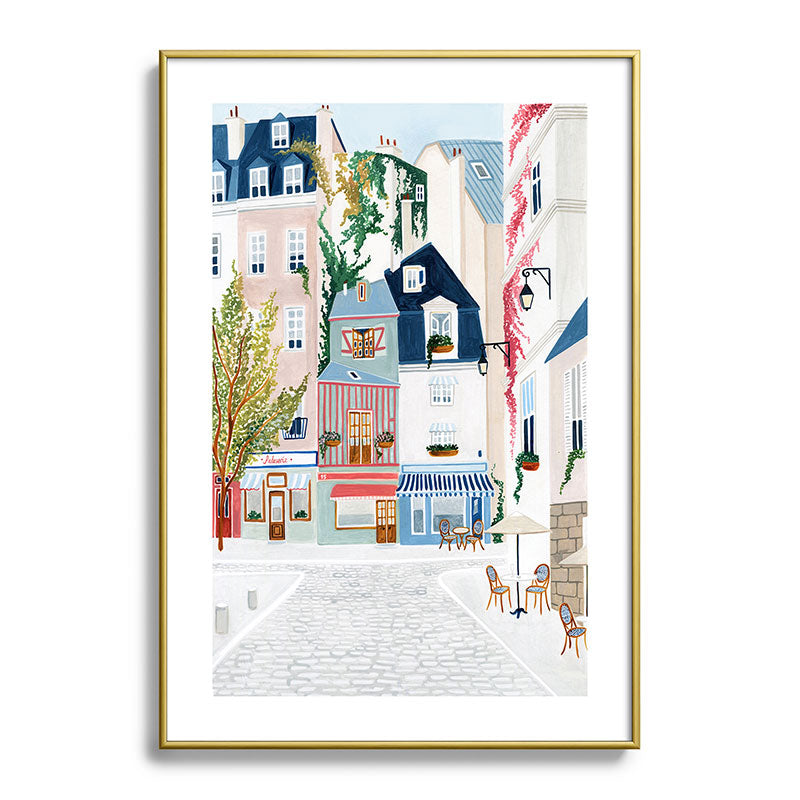 Parisian Cafe Framed Art Print Gallery Image 27