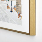 Parisian Cafe Framed Art Print Gallery Image 4