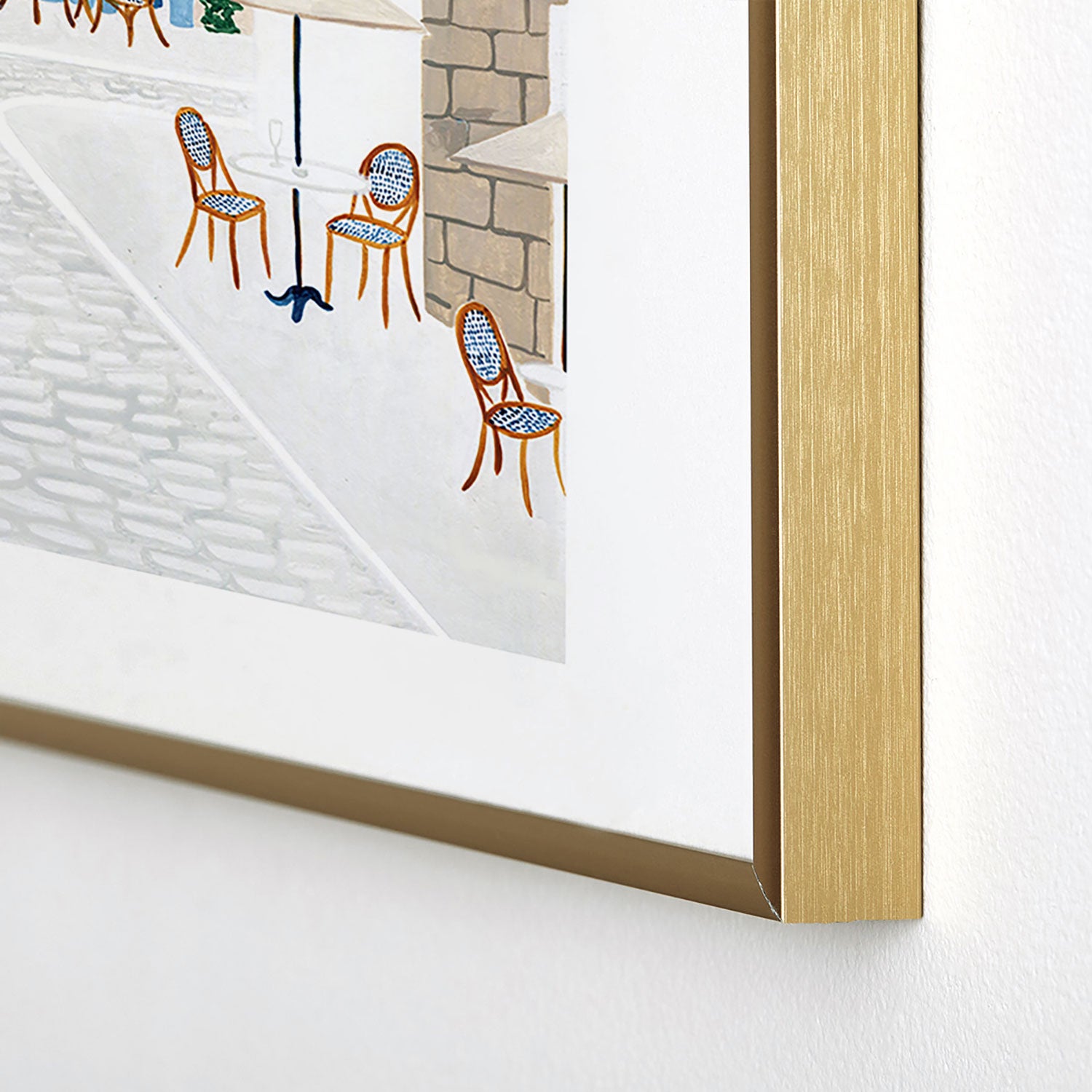 Parisian Cafe Framed Art Print Gallery Image 4