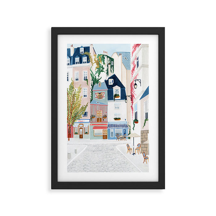 Parisian Cafe Framed Art Print Gallery Image 1