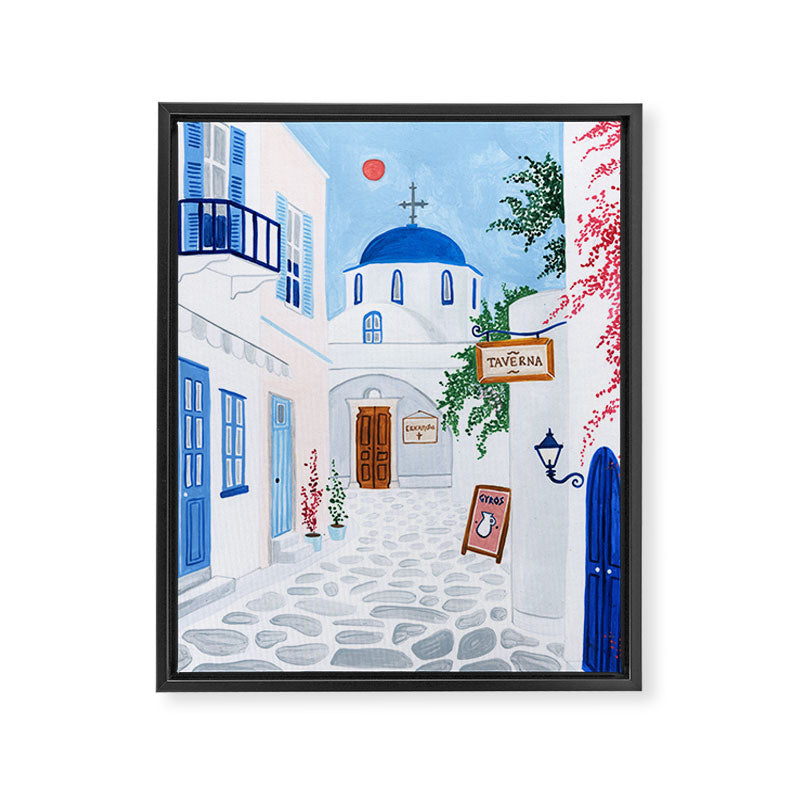Paros, Greece Framed Canvas Print Gallery Image 6