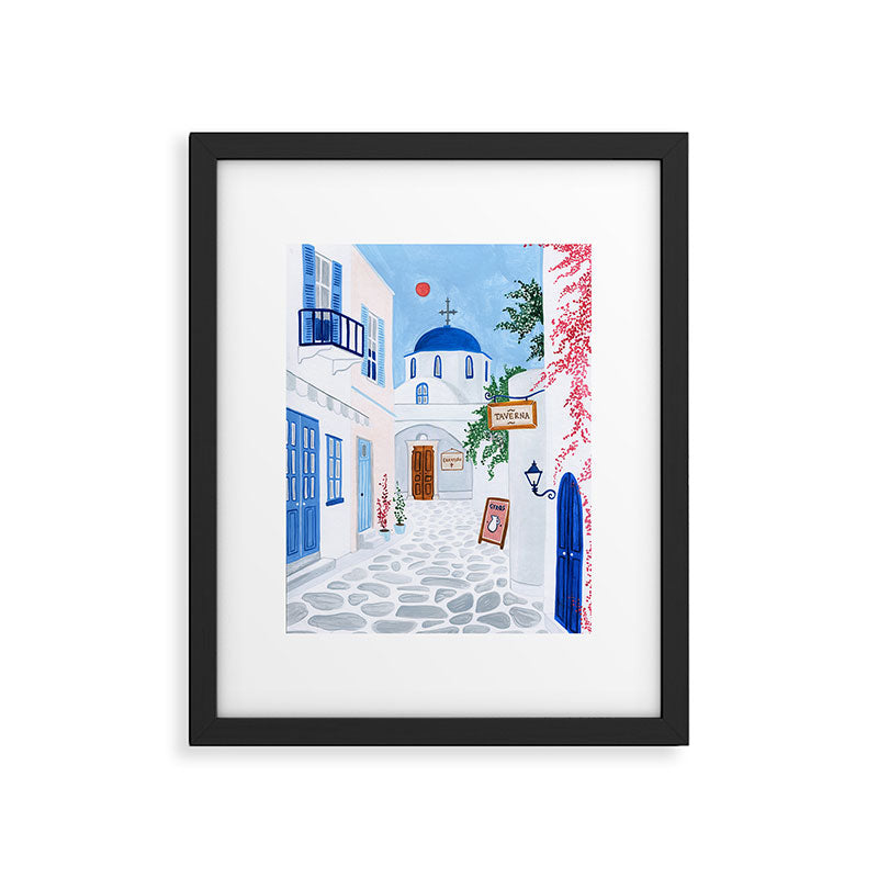 Paros, Greece Framed Art Print Gallery Image 5