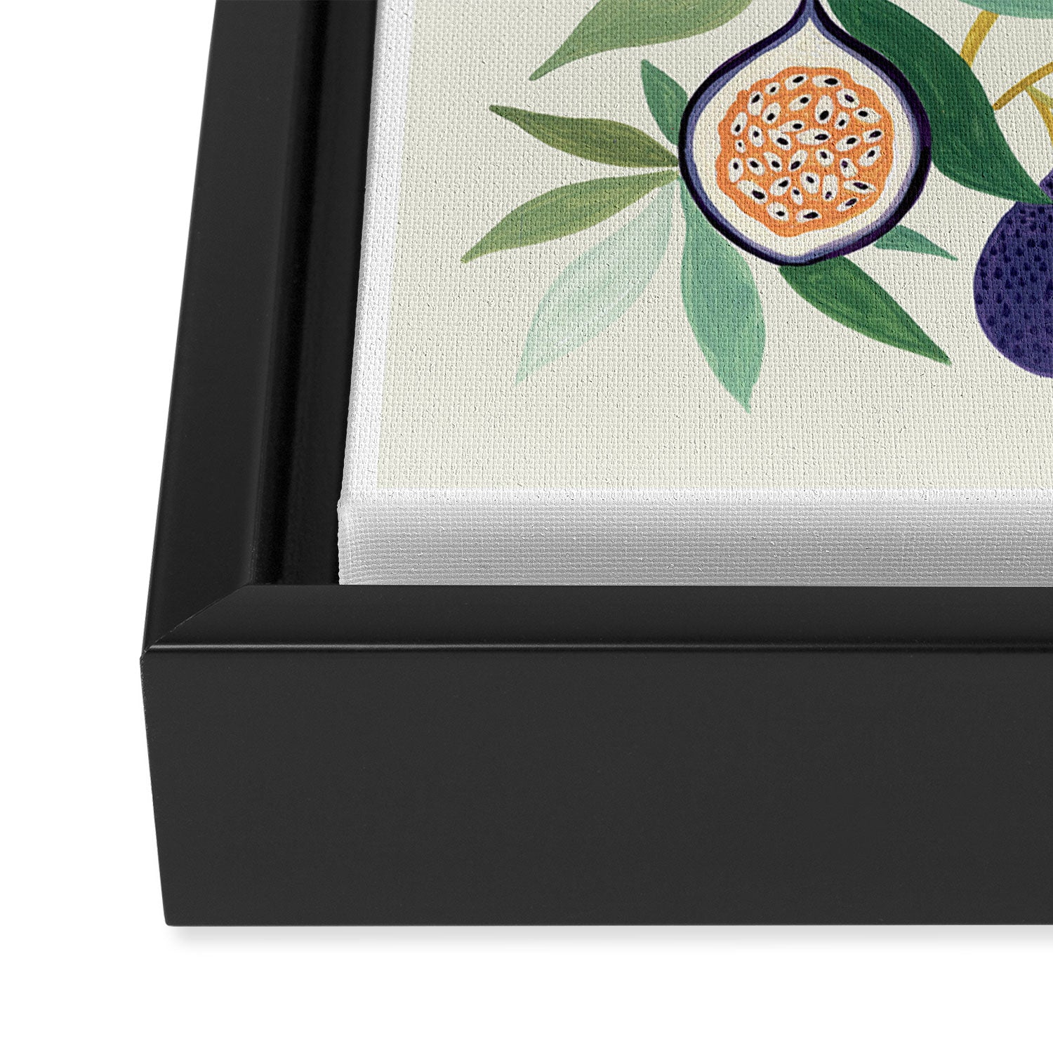 Passionfruit Framed Canvas Print Gallery Image 3