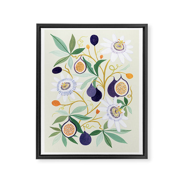 Passionfruit Framed Canvas Print Gallery Image 1