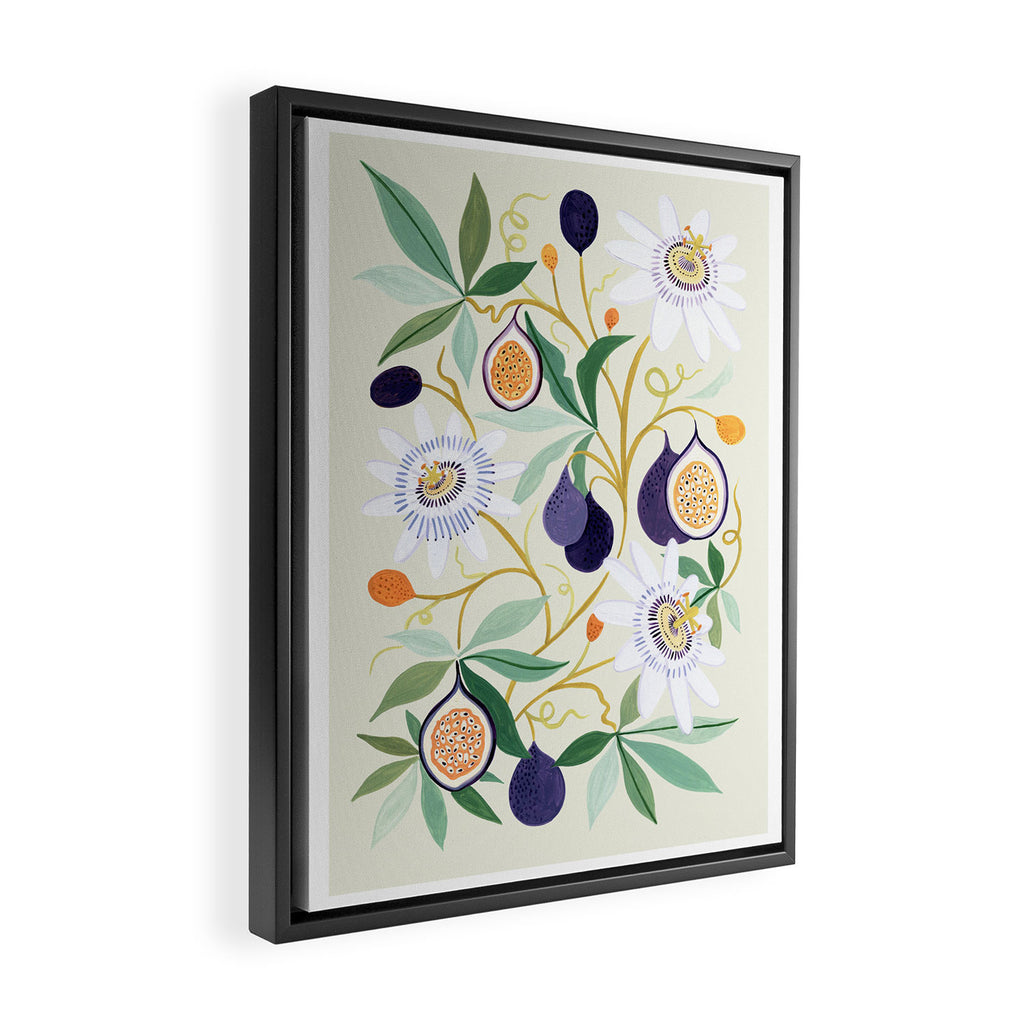 Passionfruit Framed Canvas Print Gallery Image 2