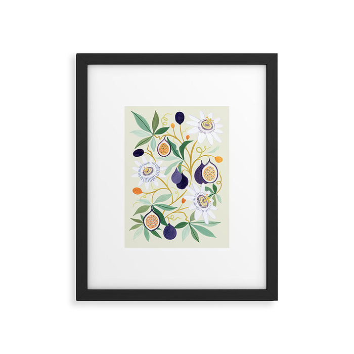 Passionfruit Framed Art Print Gallery Image 1