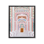 Patrika Gate, India Framed Canvas Print Gallery Image 6
