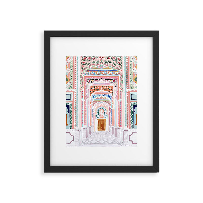 Patrika Gate, India Framed Art Print Gallery Image 5