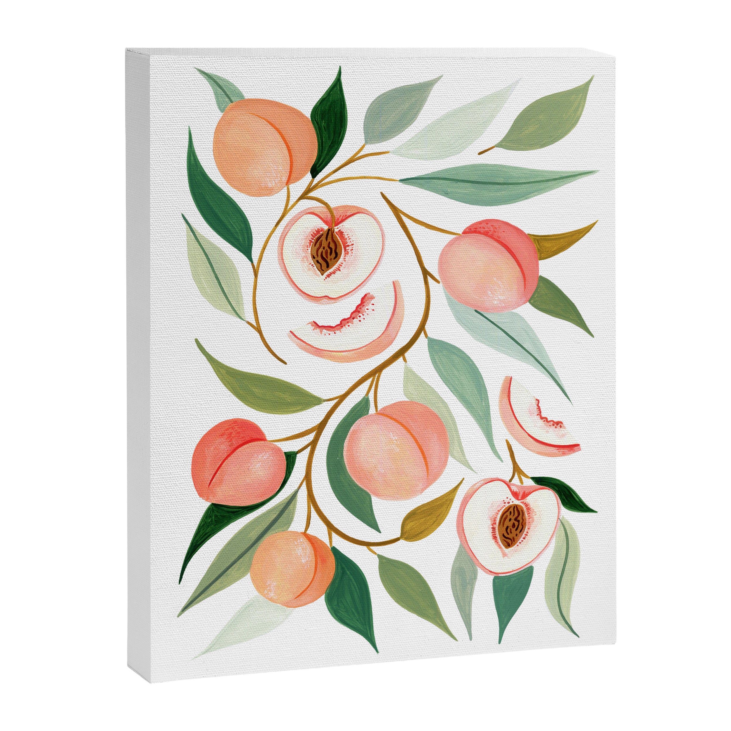 Peach Canvas Print Gallery Image 6