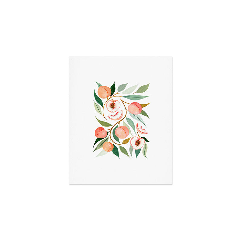 Peach Art Print Gallery Image 1