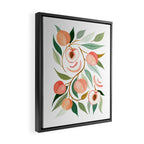 Peach Framed Canvas Print Gallery Image 2