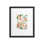 Peach Framed Art Print Gallery Image 5