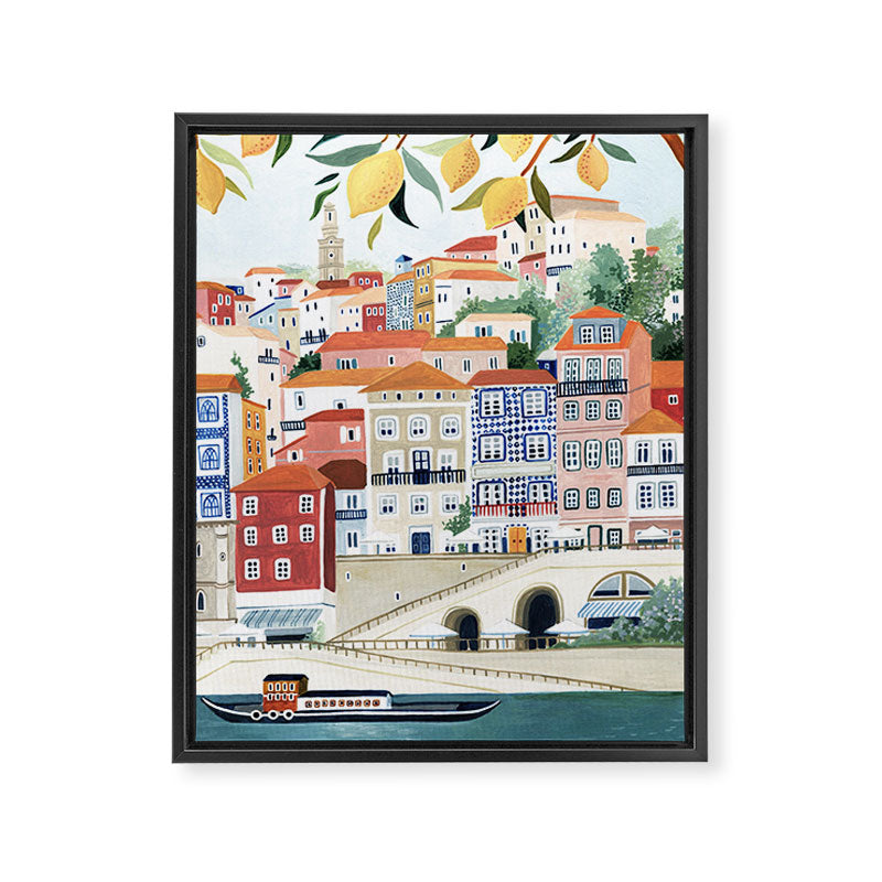 Porto, Portugal Framed Canvas Print Gallery Image 6