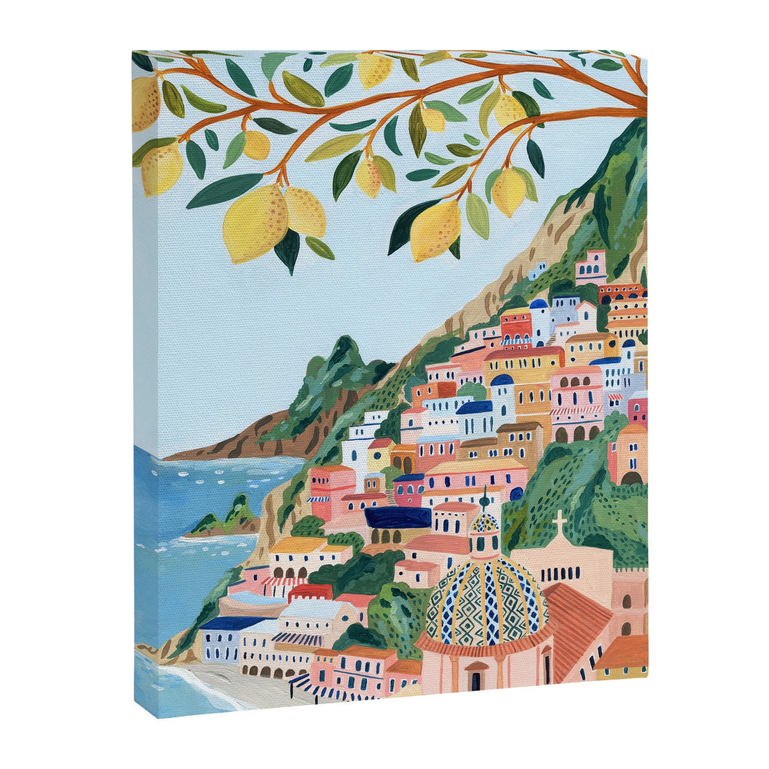 Positano, Italy Canvas Print Gallery Image 6
