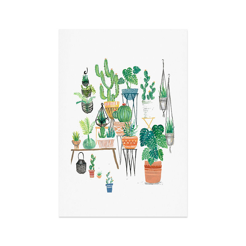 Potted Jungles Art Print Gallery Image 1