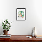 Potted Jungles Framed Art Print Gallery Image 2
