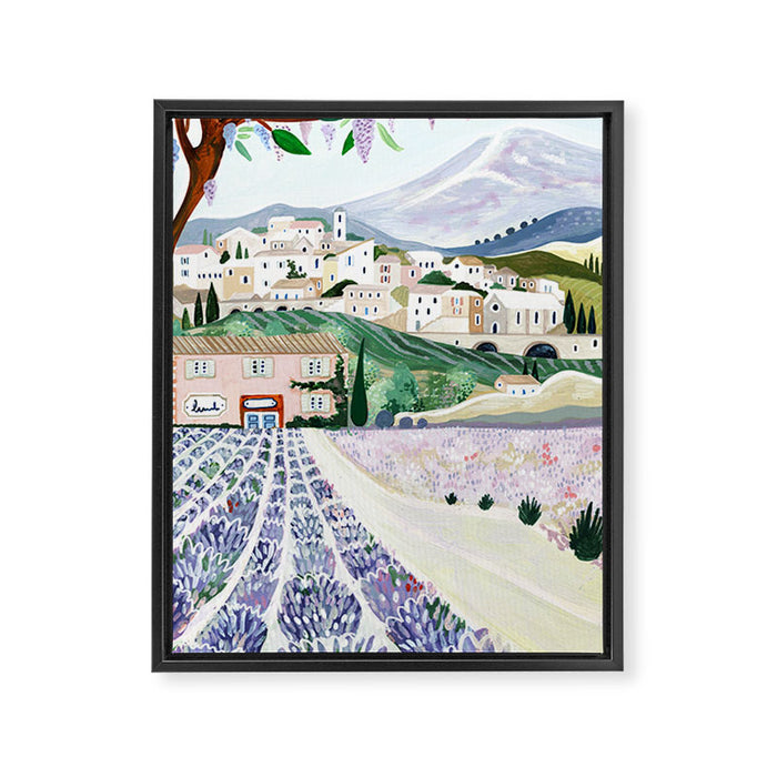 Provence, France Framed Canvas Print Gallery Image 1