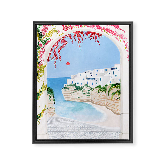 Puglia, Italy Framed Canvas Print Gallery Image 1