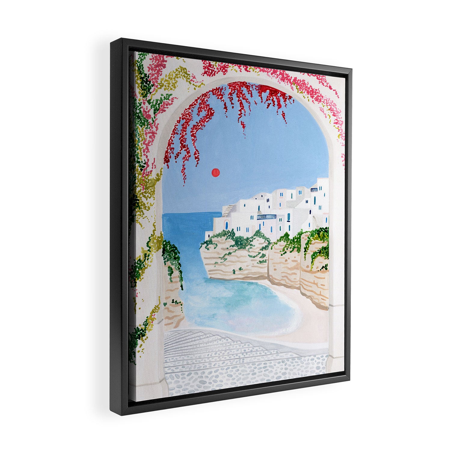 Puglia, Italy Framed Canvas Print Gallery Image 2